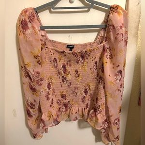 Express Floral Blouse